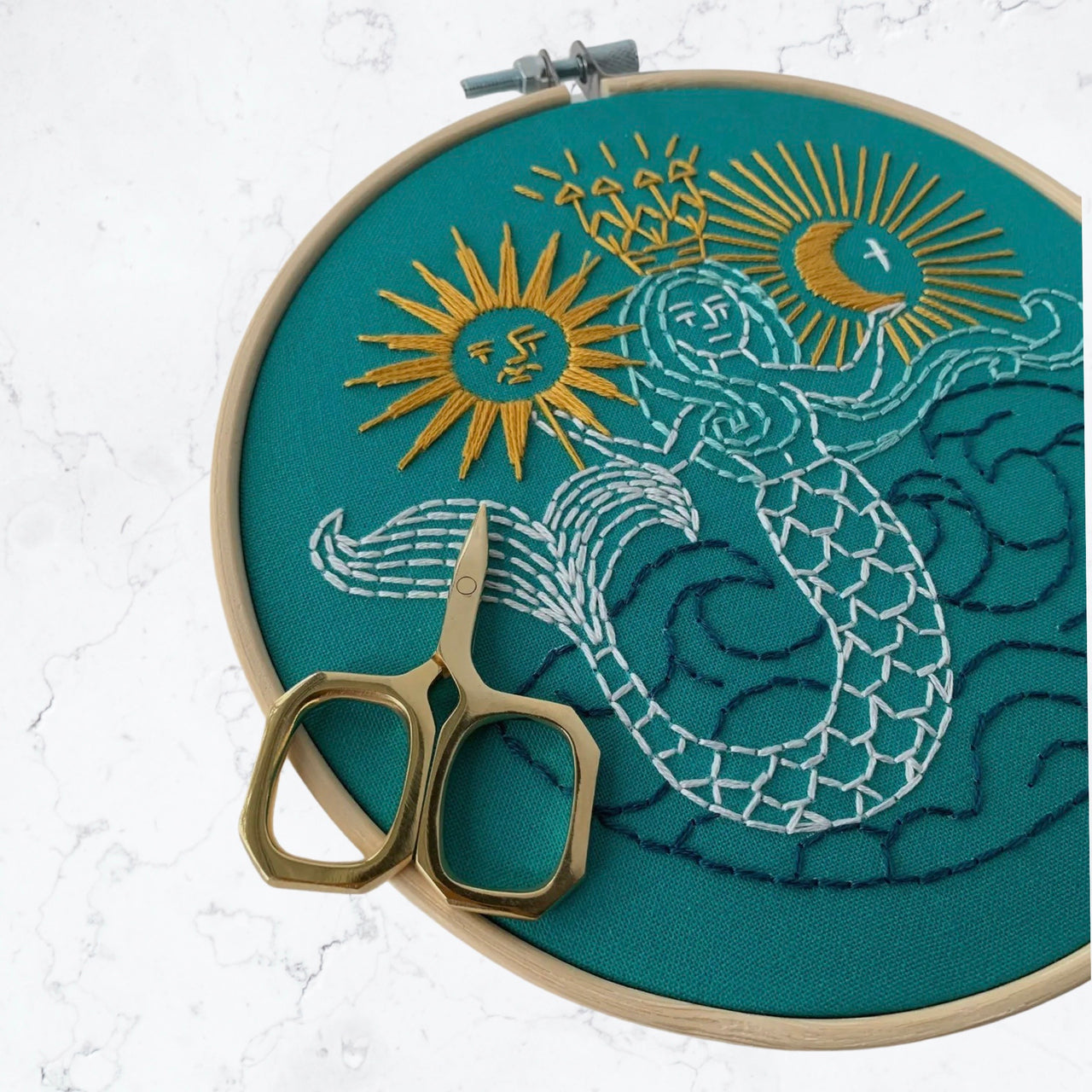 Embroidery Kit | Mermaid