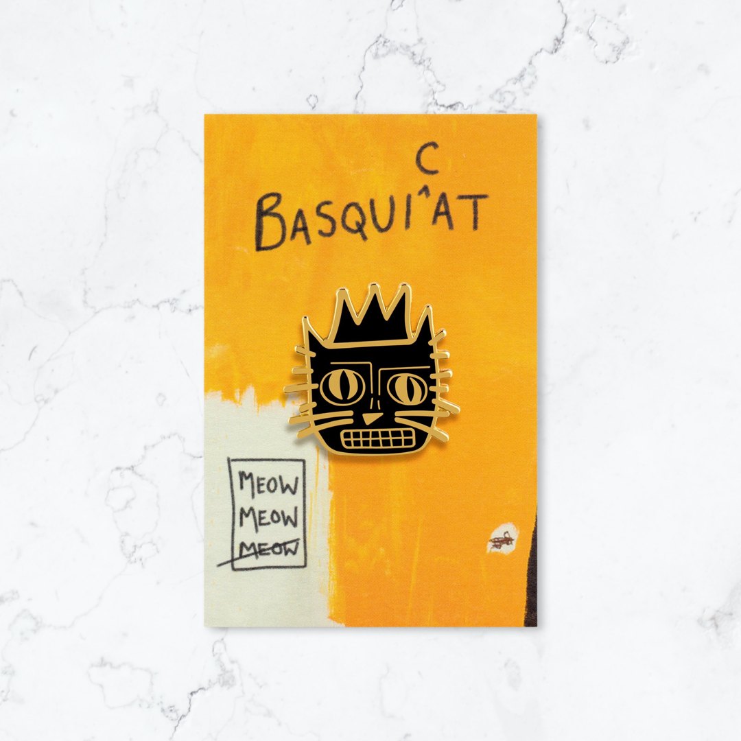 Cat Pin | Basquicat