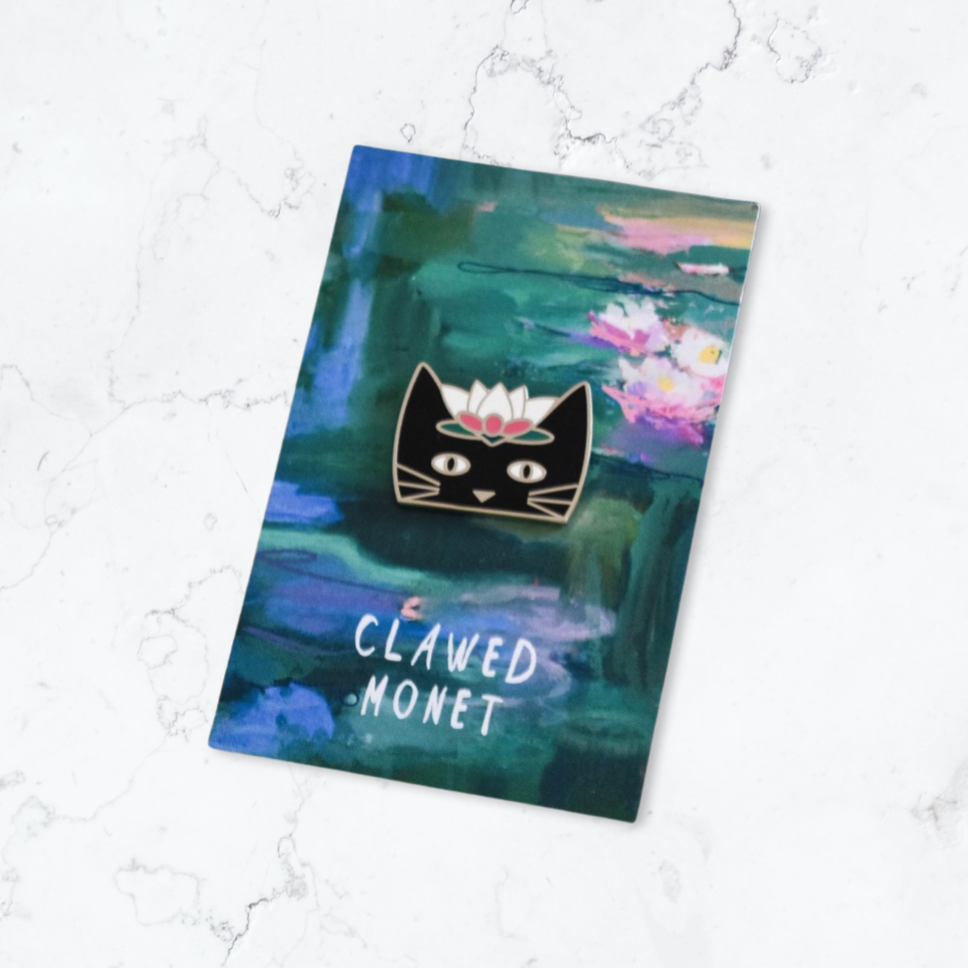Cat Pin | Clawed Monet