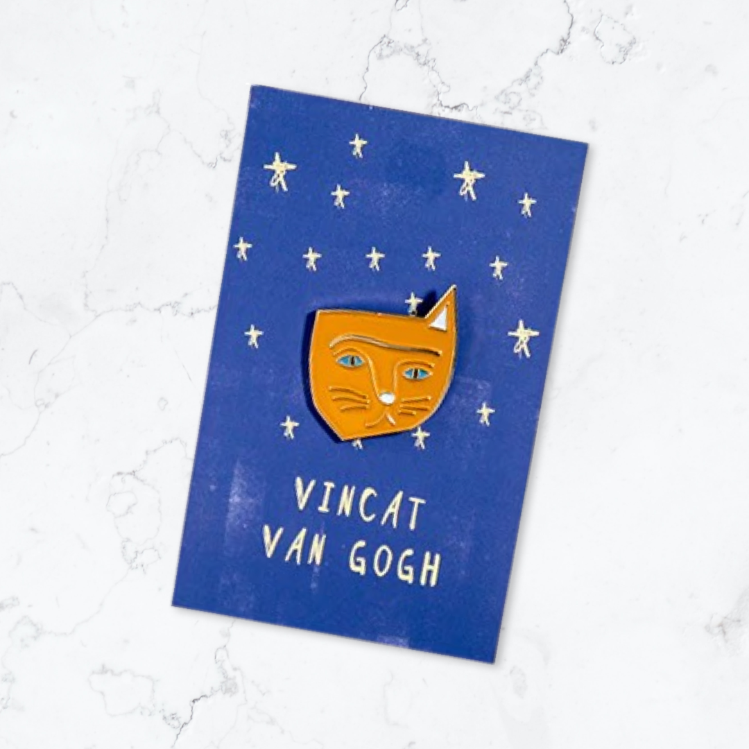 Cat Pin | Vincat Van Gogh